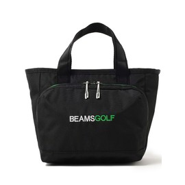 BEAMS GOLF Campus Bag with Cooling and Warming Function, Big Pocket, Cart Bag 81610396833, Black, Free size