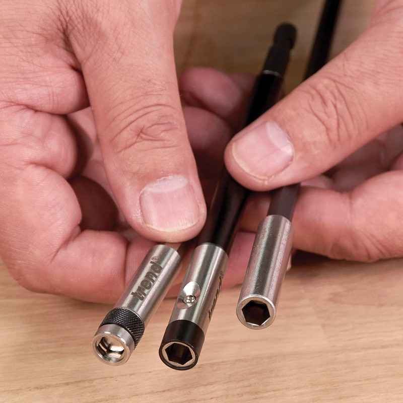 Trend Snappy 58mm Magnetic Bit Holder for 25mm Screwdriver Bits,