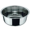 Stainless Steel Wash Tub Round Rubber Legs with Waterfall Hole