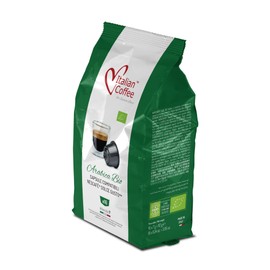 Italian Coffee capsules compatible with Nescafe Dolce Gusto machines, Espresso pods (Arabica, 64 Pods)