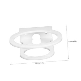 SEWACC 1 Set Wall Mounted Audio Rack for Mini Speaker Organizer Space Saving Design for Home Kitchen and Living Durable and Practical Audio Bracket