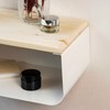 Floating Nightstand with Spruce Top | Modern Bedroom Decor |
