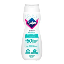 Saba Sensiti-V Jabon Íntimo 180 ml