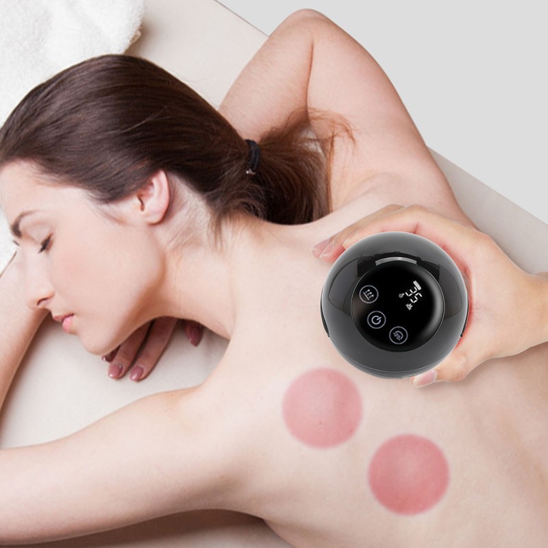 Electric Cupping Machine 5 Heating 5 Suction Gears Negative Pressure