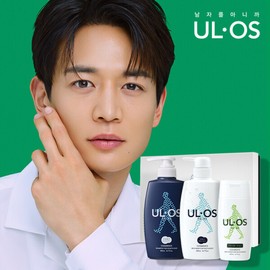 Urros (현대Hmall)우르오스 토탈스킨케어 3종세트 지복합 (신형) (Urban Hmall) Uruos Total Skin Care 3-Piece Set for Combination Skin (New Type)