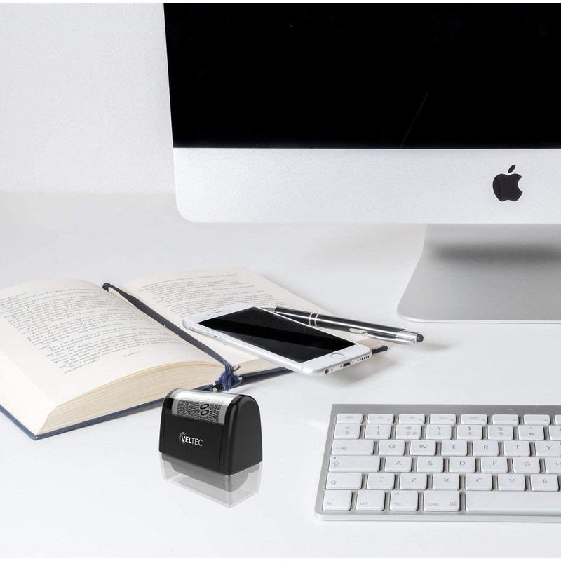 Veltec ID Protector Ink Roller - Identity Theft Protection Roller