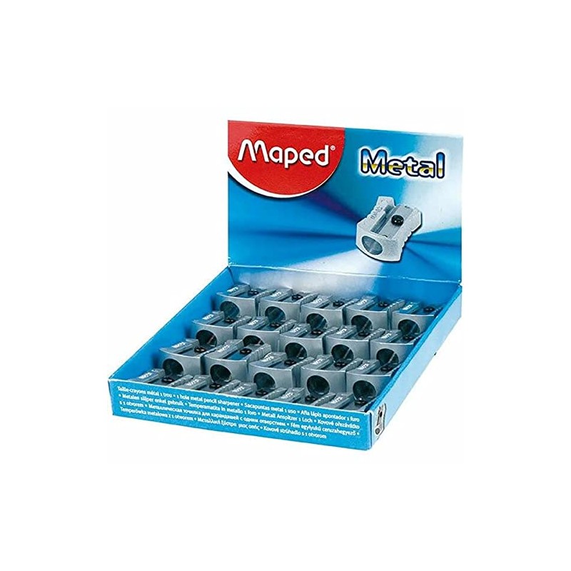 CAJA 20 AFILALAPICES METAL 1 USO CLASSIC MAPED