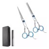 FD Tijeras Para Cabello Kit Profecional Para Estilista, Barbero