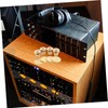 Gatuida 4pcs Speaker Isolation Spikes Copper Alloy Audio Feet for