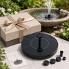 Mini Solar Waterfall Fountain for Garden Decor – Floating Bird