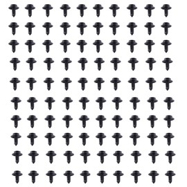 100 Pcs Door Trim Panel Retainers Clips Fastener N801925-S,N802900-S for Ford Lincoln Mercury Bronco F150 Mustang F-250 F-350