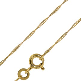 trendor Necklace Gold 333 Singapore 40 cm 72450