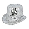 Boland 00746 Disco Hat Headpiece for Adults, Glitter Hat Ideal