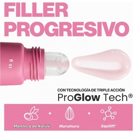 Lip Glow Serum Pink Lemonade Dr Akerman Ultra Hidratante Filler Progresivo No es pegajoso