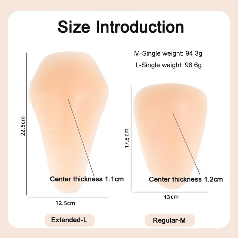 POMAMZ Silicone Knee Pads,Adhesive Knee Brace KneePad for Skiing Skating,Snowboarding,Ateboarding,Roller