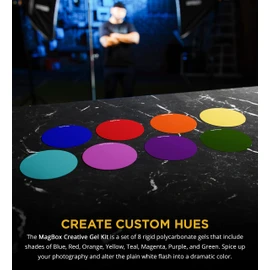 MagMod MagBox Creative Gels. 8 x Rigid Flash Gel Set for MagBox 24 Octa Softbox