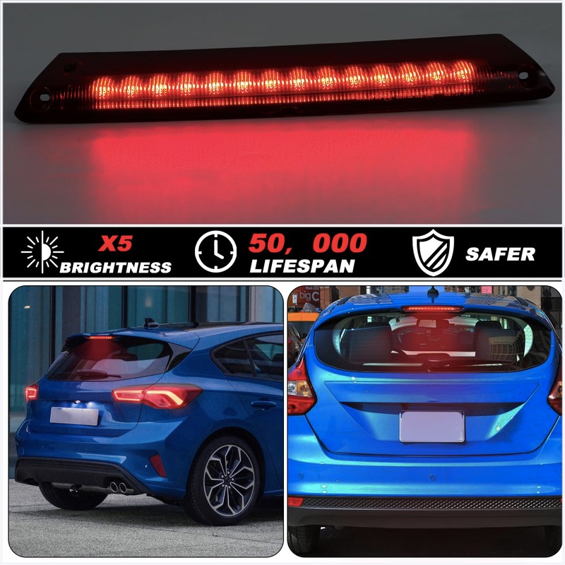 ULTRALTH LED 3rd Third Brake Light for 2014-2017 Ford Focus