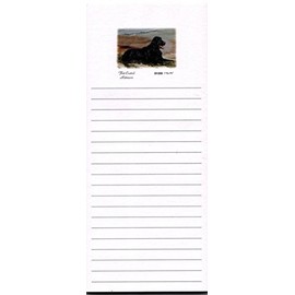 Flatcoated Retriever Magnetic List Pads - Set of 2