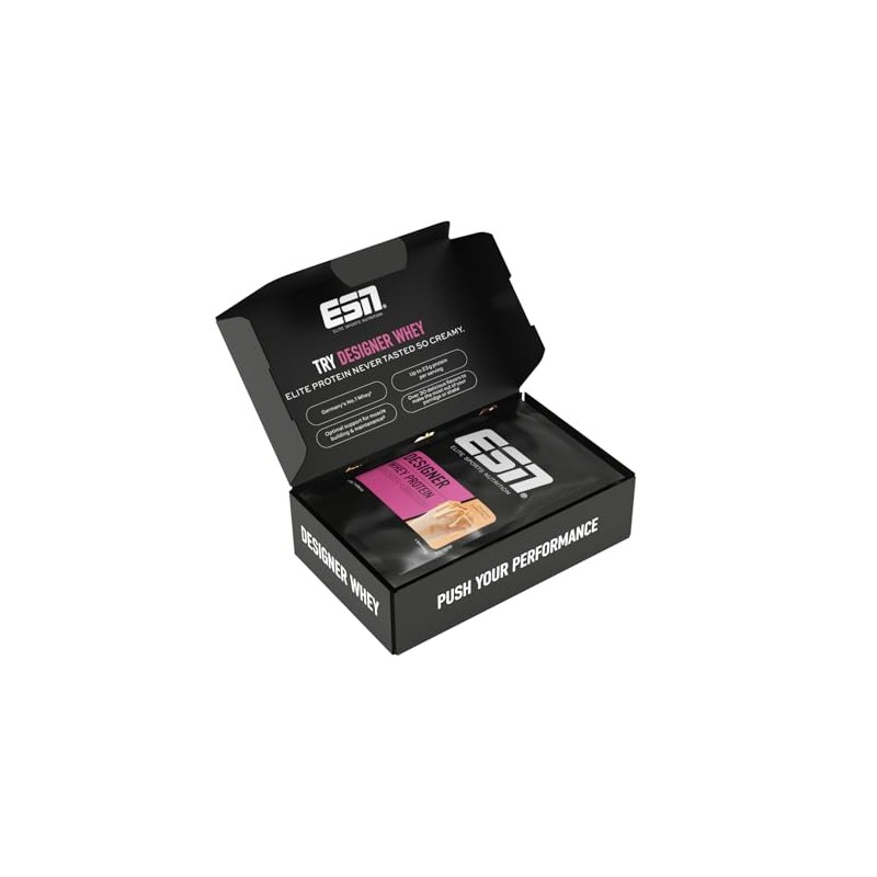 ESN Designer Whey Protein Powder, Button Box, 5 x 30