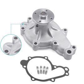 AULINK Water Pump 1G772-73030 1G772-73035 1G772-13122 Fit For Kubota (Engine V3307) SVL75 SVL75-2 SVL75C SVL75-2C Tractor M5040 M6040 M6060 M7040 M7060 Excavator KX080-3T KX080-4 KX080-4S