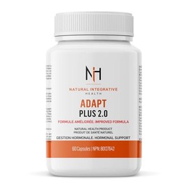 NIH Supplement - Adapt Plus - Enhanced Stress Relief, Energy & Immune Support- Mental Clarity, Reduces Fatigue & Anxiety - Holy Basil, Ashwagandha, Vitamins C, B6, B5, B2-60 Caps - Gluten-Free