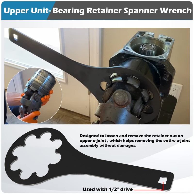Sunluway Bearing Retainer Spanner Wrench & Carrier Retainer Nut Wrench