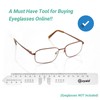 Ezyaid PD Ruler with Instruction Manual - Pupillary Distance Ruler