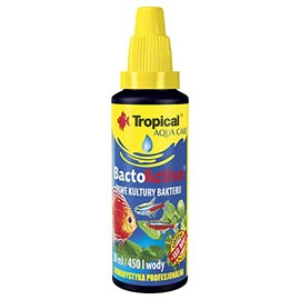 Tropical Bacto-Active Live Cultures of Bacteria for Freshwater and Marine Tanks, 30 ml Bottle