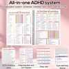 ADHD Cleaning Planner, Daily Weekly Monthly ADHD Cleaning Schedule and