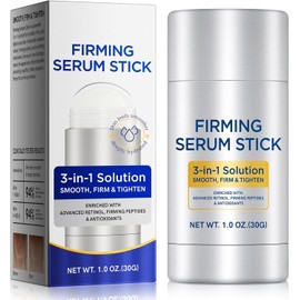 WHLH & WELL-BEING Sérum Reafirmante En Barra Con Retinol Para Rostro, Cuello Y Cuerpo – 3 En 1: Reafirma, Reduce Arrugas, Suaviza Y Tonifica La Piel – Para Todo Tipo De Piel, 30 Ml