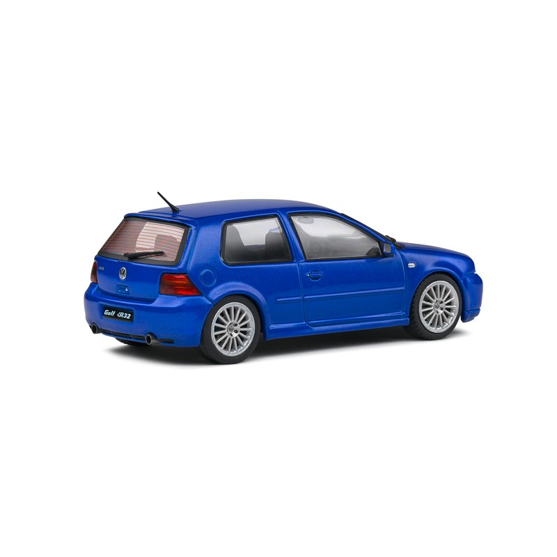 Solido Model Car Scale 1:43 VW Golf R32 2003 Blue