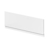 Milano - White Waterproof Straight Bath Front Panel - 1700mm