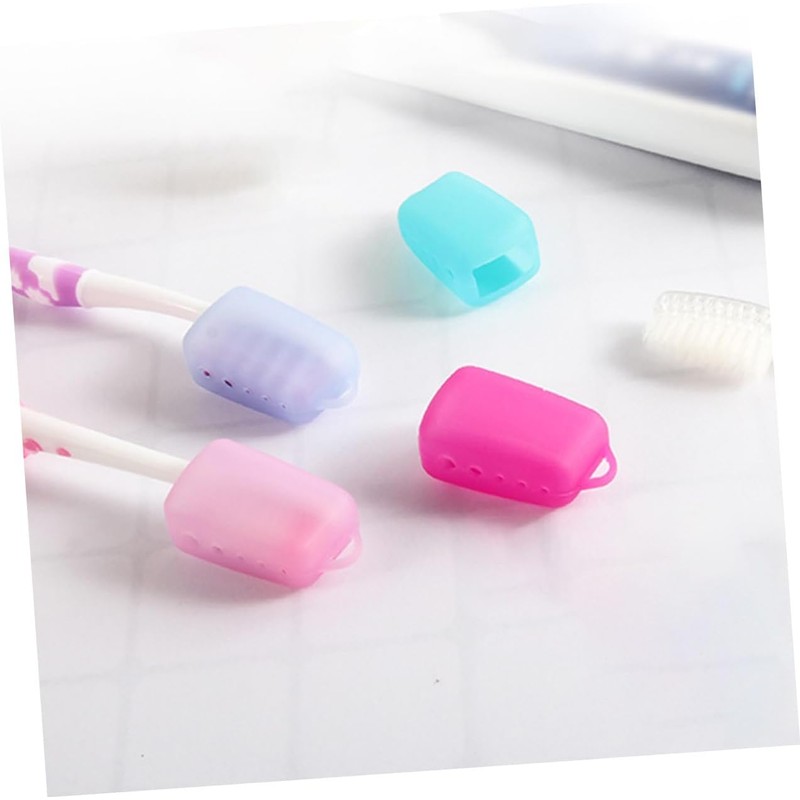 Funda Protectora para Cabezal de Cepillo de Dientes de Silicona,
