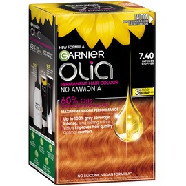 Garnier Olia Permanent Hair Colour 7.40 Intense Copper