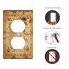 Haciadan Treasure Map Outlet Covers Wall Plate Pirate Sailboat Compass