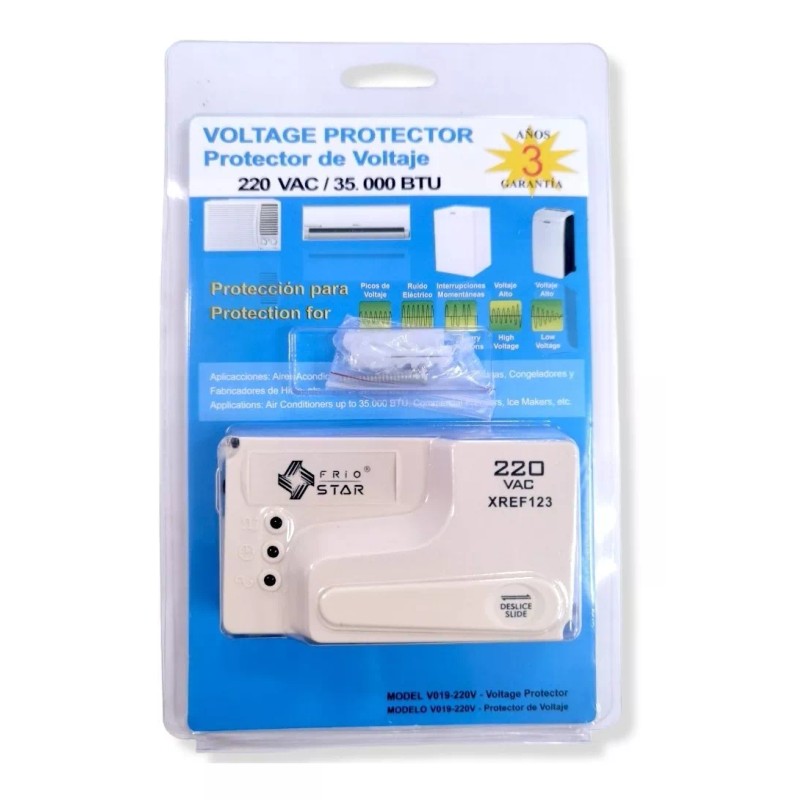 Frio Star Protector De Voltaje 92a 105va 105v Y 130a