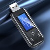 USB Bluetooth 5.0 Adapter Bluetooth Audio Receiver Transmitter with LCD