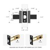 Ravinte 1 Pack Heavy Duty Door Lever Door Lock Square