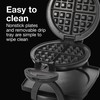 Proctor Silex Belgian Waffle Maker with Nonstick Plates, Single Flip,