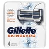Gillette Skinguard Sensitive Razor Refill Cartridges, 4 ct