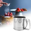 QWORK 5 Cup Flour Sifter for Baking - Stainless Steel,