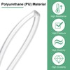 M METERXITY Pneumatic Tubing Pipe, 2.5mm(ID) x4mm(OD) PU Polyurethane Air