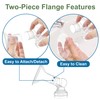 Maymom Brand 2 x Two Piece Small Breast Shield with