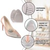 3 Pairs of Lace Insoles, Forefoot Pads for High Heels,