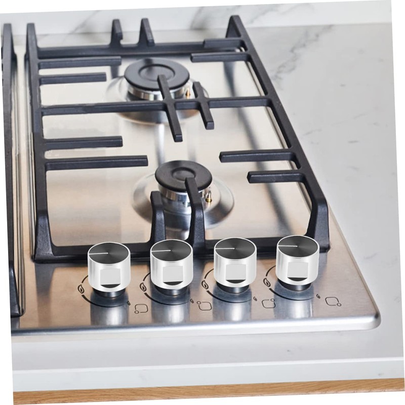 LIFKOME 3Pcs Gas Stove Knobs Replacement Control Knobs for Household