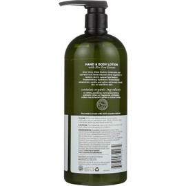 Avalon Organics Unscented Aloe Hand And Body Lotion, 32 Oz