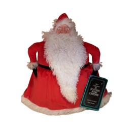 Theme Park Merchandise DisParks Nightmare Before Christmas Santa Claus Plush