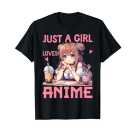 Just A Girl Who Loves Anime T-Shirt