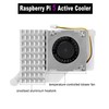 Raspberry Pi Active Cooler with 30mm PWM 4-Pin Cooling Fan