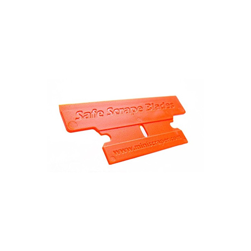 MINISCRAPER® Plastic Razor Blades,T-2 Blade 50% Wider 20 Pack